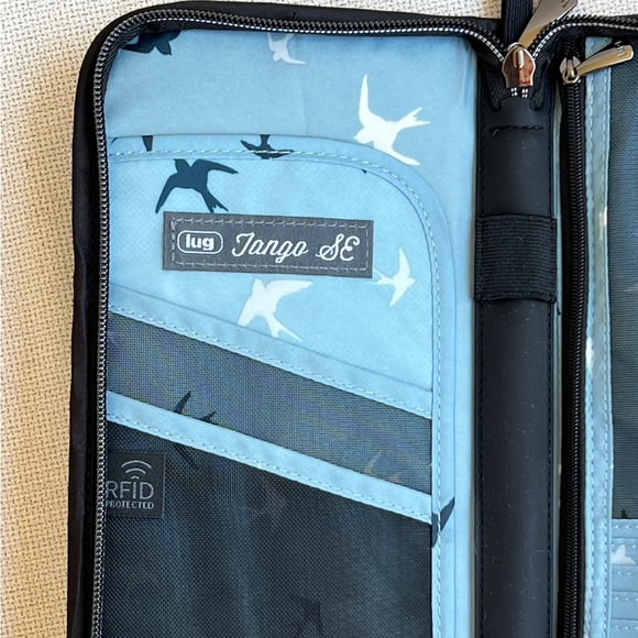 lug Bags Lug Tango Se Travel Rfid Wallet Rainbow Black Nwt Poshmark